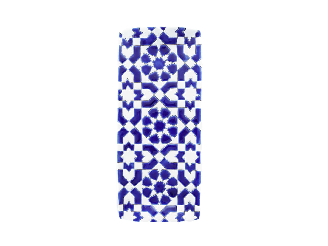 Blue Mosaic plate