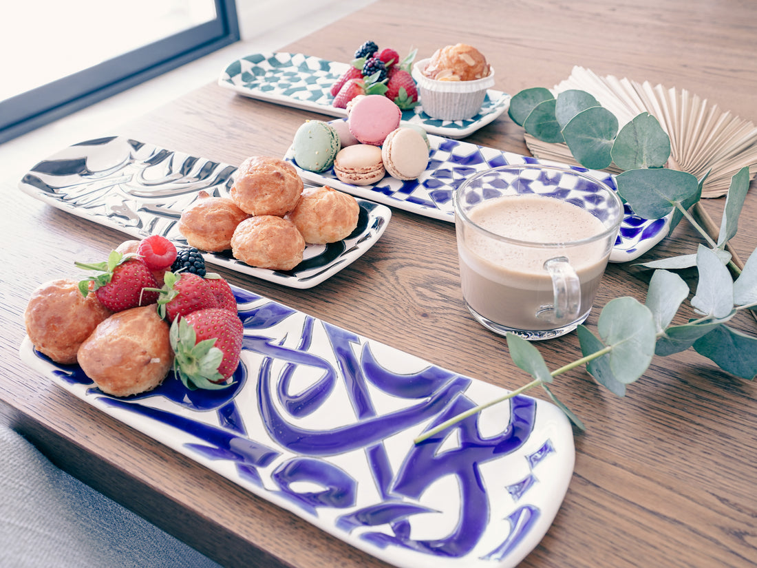 Calligraphy Splendor plate