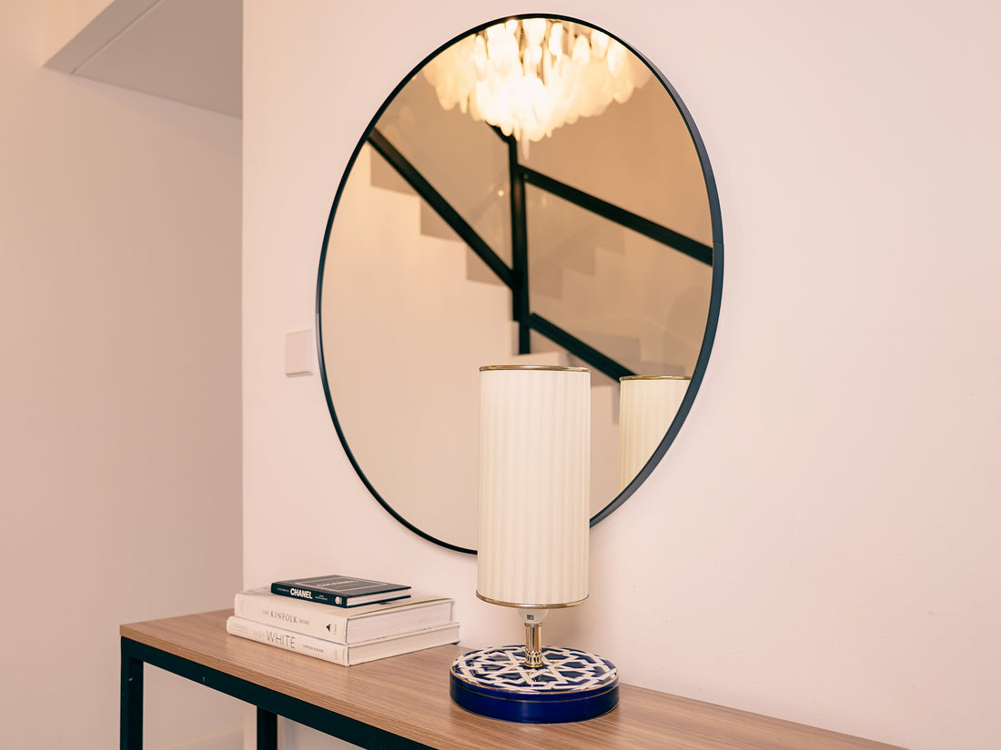 Sapphire Mosaic lamp